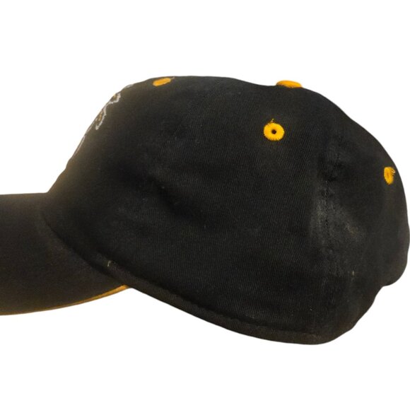 Wichita State Shockers Black Yellow Adjustable Baseball Cap WSU USED - Picture 16 of 16